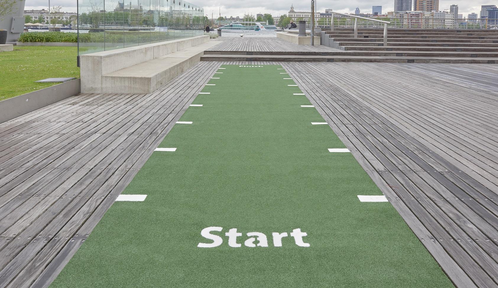 15m Sprint Track in Green (1.5m wide) - Image 3