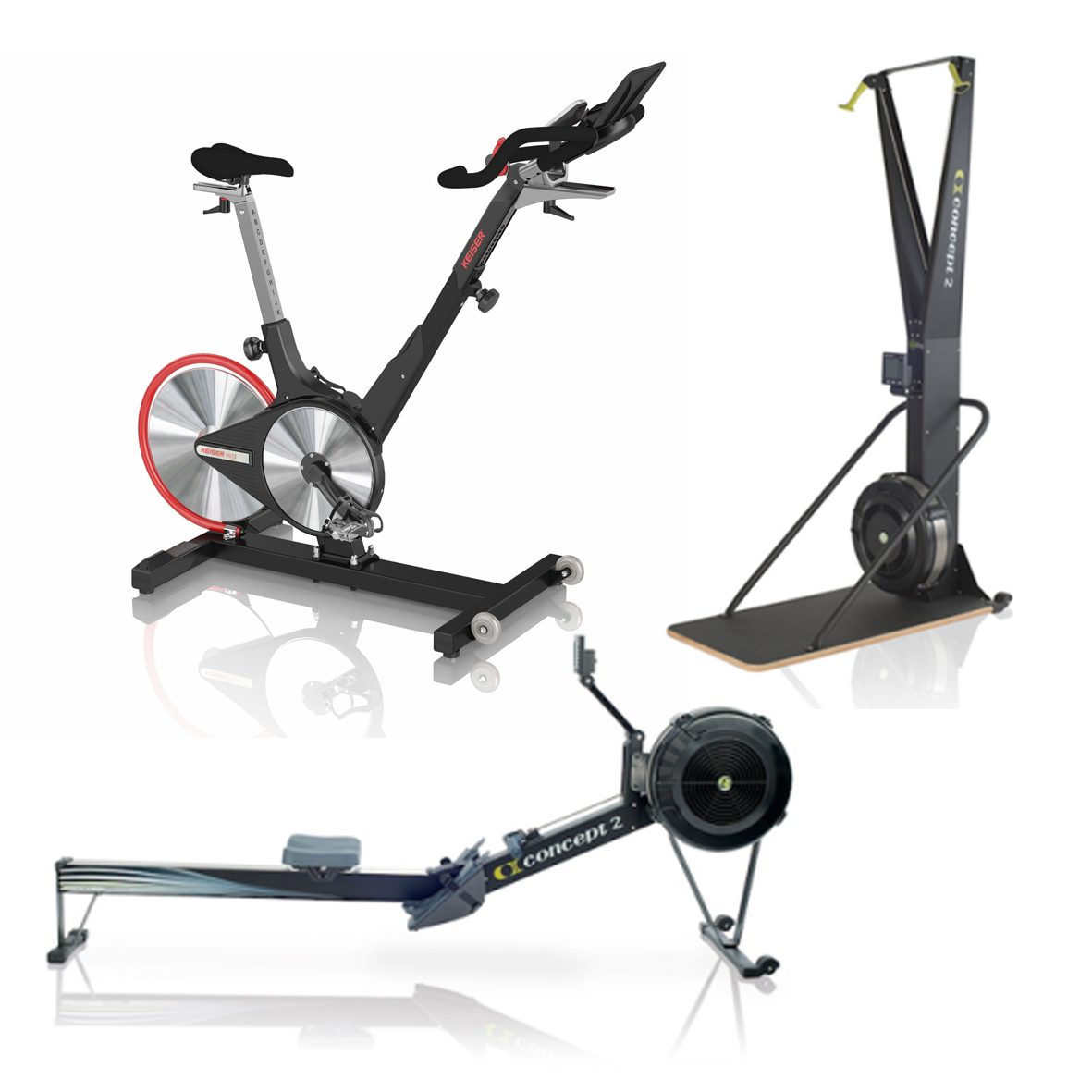 Keiser Rows Keiser, Row, Ski - Gym Equipment Ireland - Kaizen Leisure